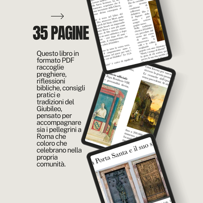 Passaporto del Pellegrino - Kit 7 Preghiere - Collana Chiesa San Pietro