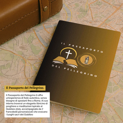 Passaporto del Pellegrino - Kit 7 Preghiere - Collana Chiesa San Pietro