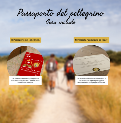 Passaporto del pellegrino |" Il tuo viaggio verso Betlemme" - Edizione Natale 2025