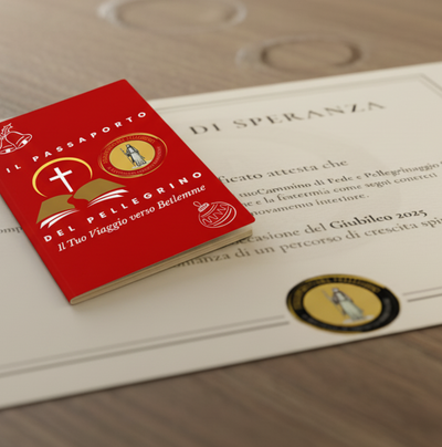 Passaporto del pellegrino |" Il tuo viaggio verso Betlemme" - Edizione Natale 2025