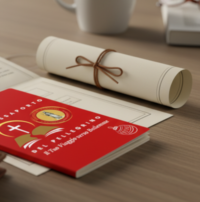 Passaporto del pellegrino |" Il tuo viaggio verso Betlemme" - Edizione Natale 2025